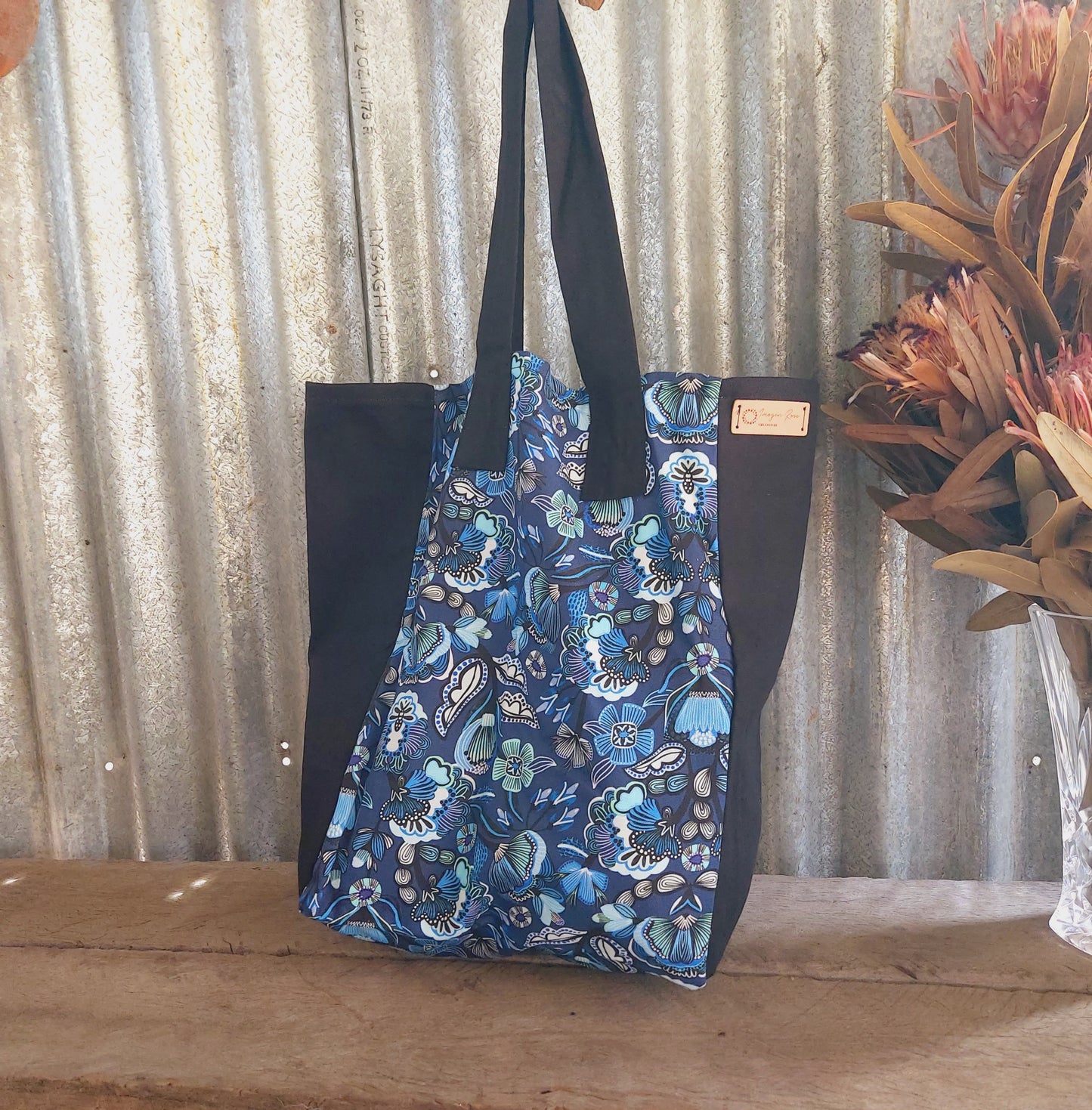 Shopping bag/tote DEEP BLUE